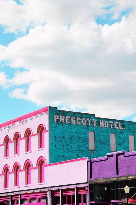 There's just something about those Arizona skies! Downtown Prescott, Arizona. #whiskeyrow #prescott Colorful Photos, Prescott Arizona, Scenic Photos, Sedona, The Row, Arizona, Photography