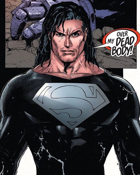 The Return of Superman - Comic - Superman: Rebirth #1 Artwork by Doug Mahnke, Jaime Mendoza, & Wil Quintana Superman Rebirth, Superhero Week, Superhero Games, Doug Mahnke, Superman Black Suit, Hero Sandwich, Hero Ideas, Flash Superhero, Hero Crafts