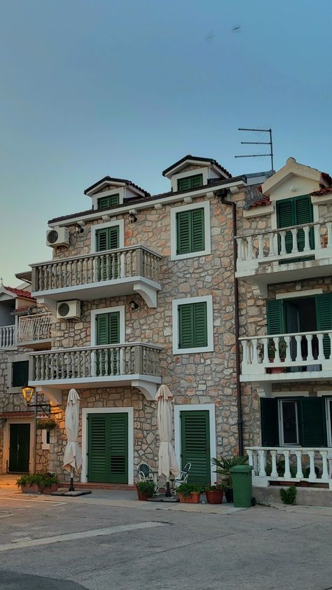 Green windows, green window, green door, white house, croatia, modern, architecture, sea, flowers in front of a house, balcony, old balcony, columns, old, new, mediteran, coast, croatian coast, cute balcony, glass balcony, small balcony, big balcony, stone pn a building, building, beautiful architecture, white buildings, white houses, Croatian Architecture, Old Balcony, Stone Balcony, Cute Balcony, White Balcony, Green Doors, Architecture White, Croatian Coast, Green Window