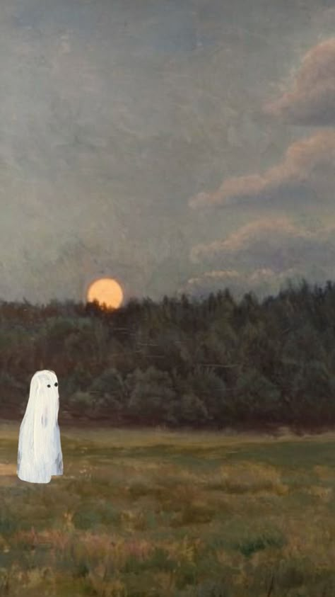 Autumn Core Wallpaper, Phoebe Bridgers Halloween Wallpaper, Vintage Spooky Aesthetic Wallpaper, Retro Fall Aesthetic Wallpaper, Spring Ghost Wallpaper, Fall Wallpaper Backgrounds Aesthetic, Phoebe Bridgers Ghost Wallpaper, Whimsical Iphone Wallpaper, Phoebe Bridgers Background