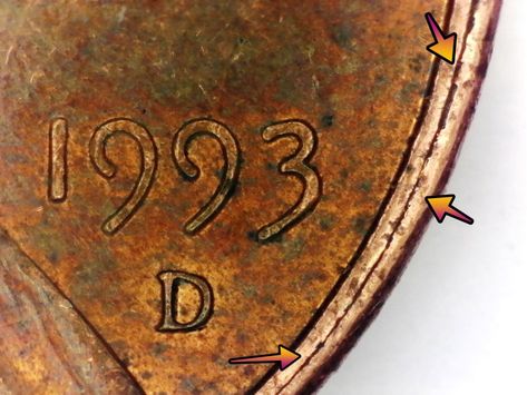 1993 Lincoln Cent Errors, Varieties, & Values. Penny Values, Valuable Pennies, Us Penny, Digital Coin, Old Coins Worth Money, Rare Coins Worth Money, Coin Display, Penny Coin, Error Coins