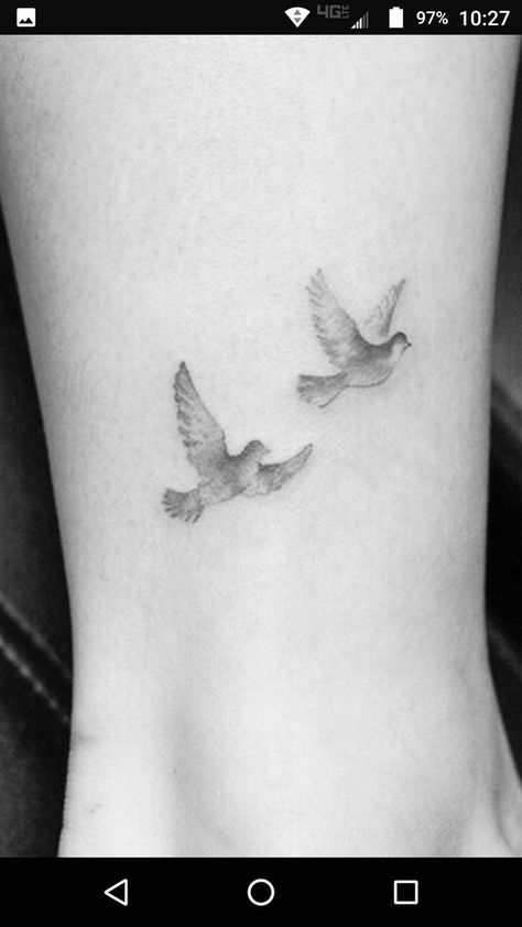 Dove Tattoo Ideas, Dove Sketches, Pigeon Tattoo, Angel Tattoo For Women, Cage Tattoo, Side Tattoos Women, Two Doves, Biblical Tattoos, I Want A Tattoo