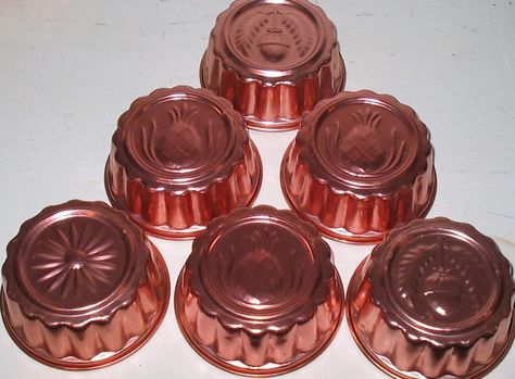 Via / Flickr Copper Jello Molds, Copper Molds, Repurposed Metal, Born In The Wrong Era, Jello Molds, Ideas For New House, Kitchen Vintage, Antique Store, Vintage Collectibles