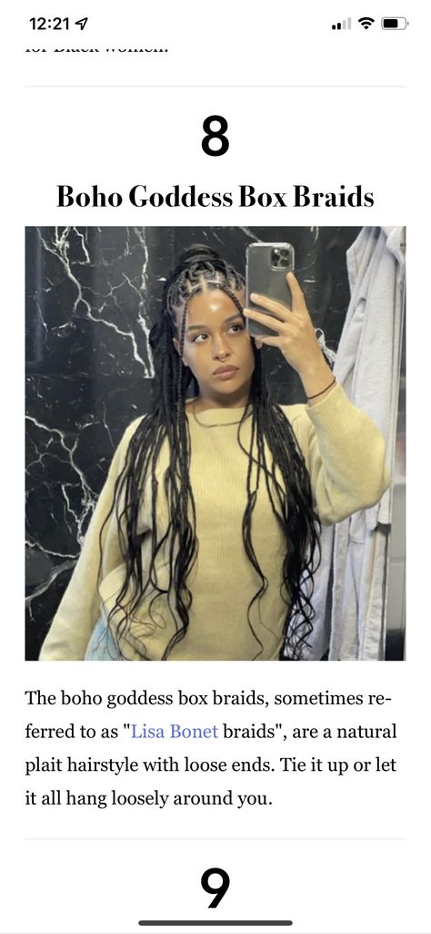 Box Braids Loose Ends, Braids Loose Ends, Plaits Hairstyles, Lisa Bonet, Loose Ends, Box Braids, Dreadlocks, Braids, Hair Styles