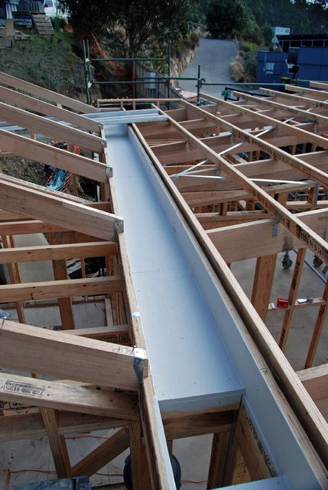 Flat Roof Design, Butterfly Roof, Roof Flashing, Fibreglass Roof, Roof Construction, Roof Architecture, Roof Trusses, Shed Roof, Roof Structure