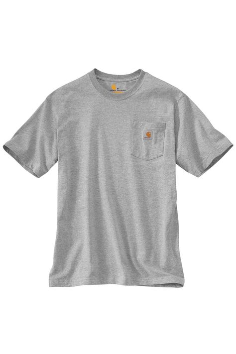 Carhartt Shop, Carhartt Pocket Tee, Carhartt Style, Carhartt Logo, Carhartt Shirts, Logo Label, Carhartt Mens, Pocket Tshirt, Western Shirts