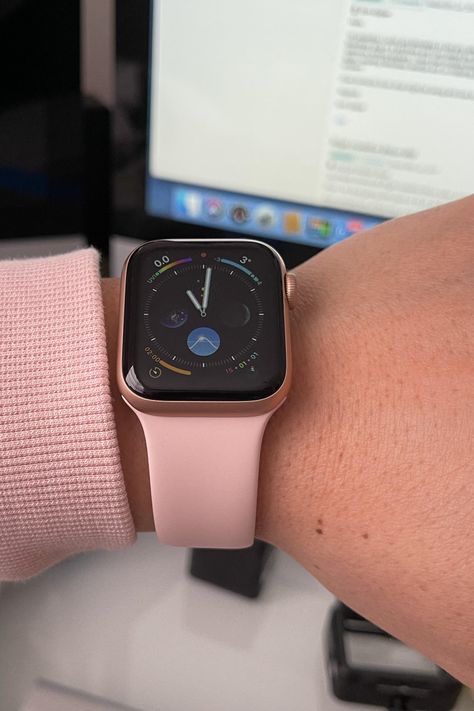 Dress your wrist in style! 🌟 Apple Watch Series 4 (40MM) - Pink Sand Sport Band (Renewed) only $150! 💖 Stay connected, stay fabulous. Limited stock! #AppleWatch #PinkSand #FashionForward #TechTrendy ✨🕒" Style Apple Watch, Pink Sand, Stay Connected, Apple Watch Series, Limited Stock, Apple Watch Bands, Watch Bands, Apple Watch, Wrist Watch