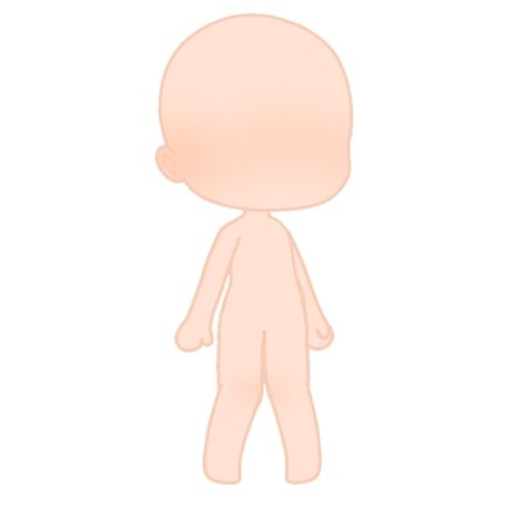 Gotcha Body Base, Gatcha Character Base, Character Outline, Trending Stickers, Chibi Eyes, Girl Hair Drawing, Chibi Girl Drawings, Chibi Body, Cartoon Body