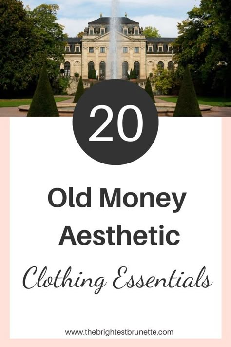 Build The Best Old Money Wardrobe With 20 Classy Pieces Capsule Wardrobe 2023 Old Money, Old Money Outfits 40s, Classy Wardrobe Essentials Chic, Old Money Aesthetic Women Dress, Old Money Baddie Outfits, Old Money Outfit Capsule, Old Money European Style, Old Money Style Must Haves, Classy Capsule Wardrobe 2023