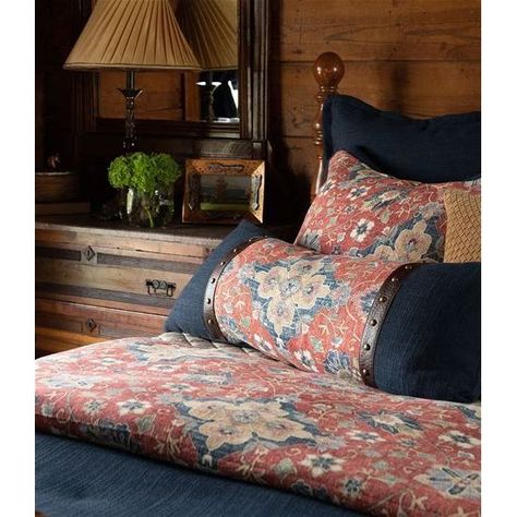 HiEnd Accents Melinda Washed Linen Medallion Print Comforter Mini Set, King, Multi - Bing - Shopping Red Comforter Sets, Western Comforter Sets, Red Comforter, Medallion Bedding, Washed Linen Duvet Cover, Linen Comforter, Green Comforter, Queen Size Comforter, Print Comforter