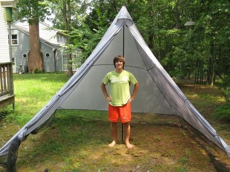 Colonial Activities, Diy Pyramid, Tent Diy, Square Pyramid, Diy Tent, Kenai Peninsula, Bushcraft Camping, Diy Camping, Light Backpack