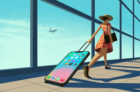 Don’t Fly Without These Five Travel Apps Travel Apps, App Pictures, The Wall Street Journal, Travel App, Travel Stuff, Wall Street Journal, Apple News, Wall Street, Airlines