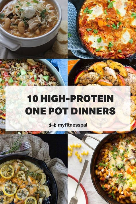 Meals With A Lot Of Protein, High Protein One Pan Dinners, Easy High Protein Meals For One, Easy High Protein Recipes Dinner, Nutrient Rich Dinner Recipes, 30g Protein Dinner, High Protein Batch Cooking, Protein Heavy Meals Dinners, High Protein Instant Pot Meals