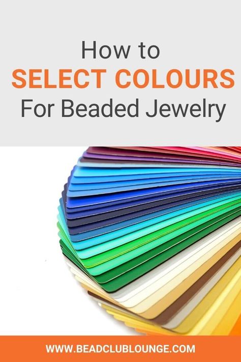 Here are two easy ideas you can use when you're making jewelry and you need to select colours. Both methods give you beautiful colour combos! Click here to find out what they are. #tbcl Color Schemes For Jewelry, Beading Color Combinations, Diy Beaded Bracelets Ideas Color Combos, Beads Color Combinations Ideas, Jewelry Color Palettes, Seed Bead Bracelets Ideas Color Combos, Seed Bead Color Combinations, Bead Color Combinations, Beading Tips