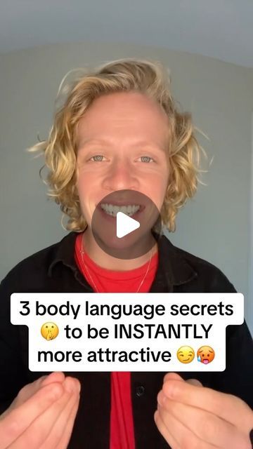 Grayson | MPhil, Public Health on Instagram: "3 body language secrets to be instantly more attractive to any person!

#attractive #attract #charisma #bodylanguage #psychology" How To Be More Attractive, Body Language Psychology, Shy Person, Attraction Psychology, Human Mind, Body Language, Public Health, The Secret, Psychology