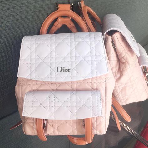 Dior Backpack --------------------------------------------Enquiries via Direct Message -Whatsaap - Email Dior Backpack Women, Dior Backpack, Backpack Aesthetic, Aesthetic Backpack, Luxury Backpack, Mini Backpacks, Backpack Women, Girls Bags, Just Girly Things