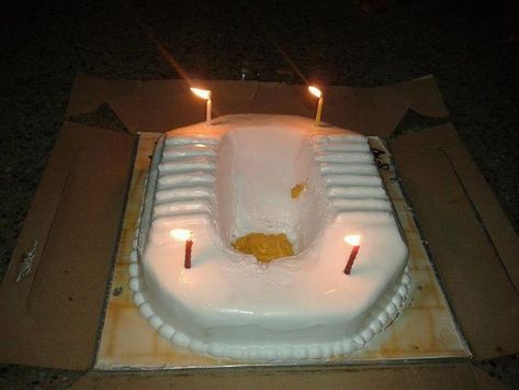 Indian Toilet, Toilet Cake, Library Cake, Happy Birthday Status, Best Funny Photos, 16 Cake, Funny Birthday Cakes, Cake Pricing, Birthday Quotes Funny