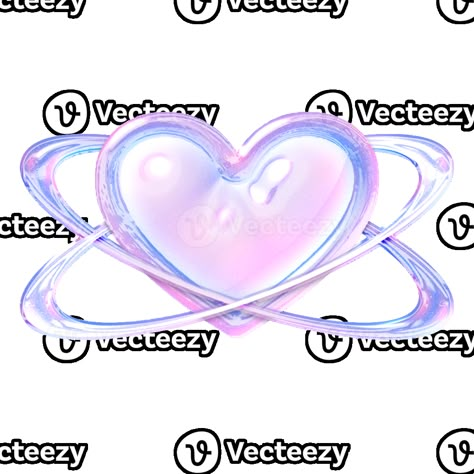 Heart in rings Y2K element with pastel hologram holographic chrome 3d effect Blue Icon Png, Y2k Png, Rings Y2k, Graphics Design Ideas, Blue Icon, Cosmetic Packaging Design, Bookmark Craft, Cute Tiny Tattoos, Overlays Picsart