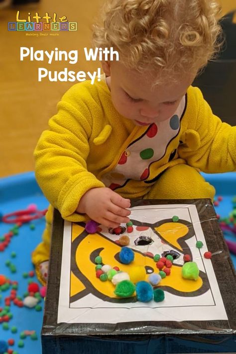 Children In Need Activities Pudsey, Children In Need Activities, Dinosaur Week, Messy Play Activities, Daisy Ideas, Pudsey Bear, Messy Play, Nursery Set, Bear Art