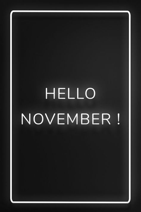 Neon frame Hello November! border text | free image by rawpixel.com / Hein Hello October Aesthetic, October Aesthetic, Neon Frame, Aesthetic Birthday, Hello November, Free Illustration Images, Hello October, Fall Birthday, Birthday Month