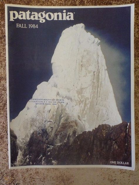 Patagonia Covers, Patagonia Magazine, Patagonia Catalog, Plakat Design Inspiration, Patagonia Vintage, Vintage Poster Design, Vintage Patagonia, Nature Posters, Nat Geo