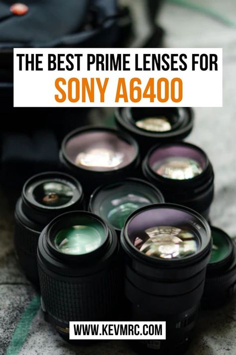 Find the best prime lenses for Sony A6400. camera lens guide | photo guide | best sony lenses | photography gear Camera Lens Guide, Lenses Photography, Beginner Photography Camera, Sony A6400, Sony Lenses, Sony Photography, Lens Guide, Prime Lens, Photography Gear