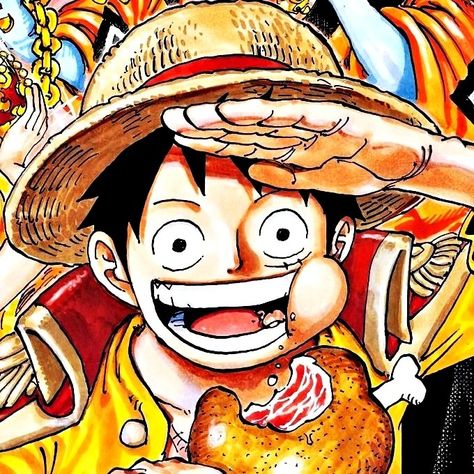 Luffy Pfp, Luffy Manga, Luffy Icon, One Piece Pfps, One Piece Chopper, One Piece Stuff, One Piece Icons, Samurai Art, One Piece Drawing