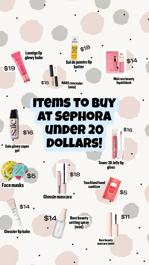 Comment for part 2! #sephora Things To Buy From Sephora, Best Sephora Finds, Sephora Gift Ideas, Sephora Shopping, Nars Concealer, Glossier Lip Balm, Birthday Freebies, Sephora Favorites, Sephora Haul