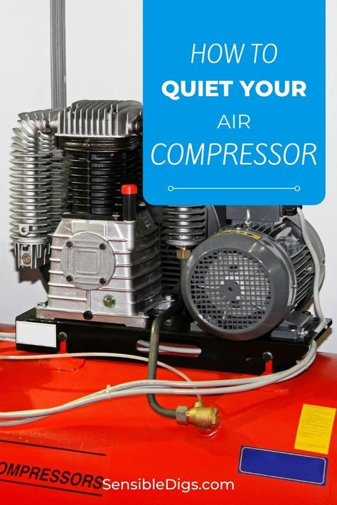 Air Compressor Plumbing Ideas, Air Compressor Ideas, Air Compressor Plumbing, Compressor Cart, Quiet Air Compressor, Silent Air Compressor, Air Compressor Tank, Air Compressor Filter, Reciprocating Compressor