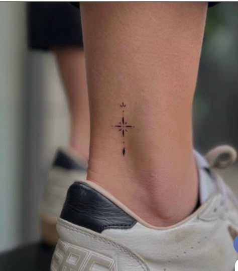 Tattoo Faith Symbol, Christian Finger Tattoos For Women, Small Tattoos For Strength, Light Symbol Tattoo, Delicate Star Tattoo, Best First Tattoo Ideas For Women, Small Feminine Tattoos Classy Simple, Delicate Ankle Tattoo, Small Wrist Tattoos For Women Meaningful