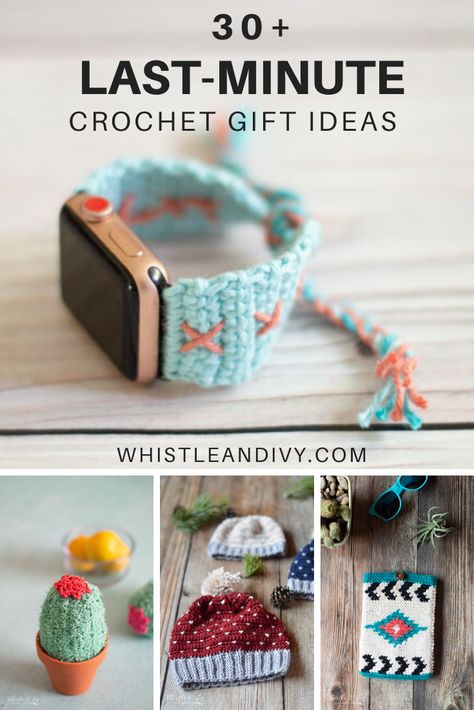 Are you a gift procrastinator? Maybe someone new popped onto your holiday list last minute and you need to whip something up quick? Have no fear, this list of 24 patterns are perfect for last minute crochet gifts! These trendy styles will be loved by the recipient and perfect for last minute gifting.