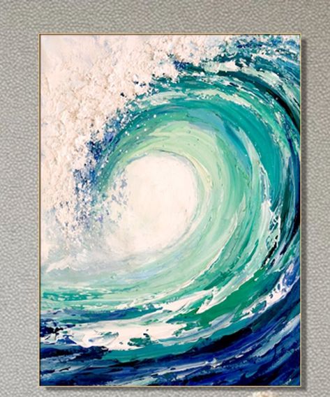 Ocean wave painting Hand painted modern seascape painting on canvas Texture 3D knife palette art Abstract ocean wave Fashion wall decor Gift Abstract Beach Paintings On Canvas, 3d Wave Art, Wave Craft, Abstract Seascape Paintings, Wave Art Painting, Painting Ocean Waves, Ocean Abstract Painting, Abstract Ocean Art, Ocean Wave Painting