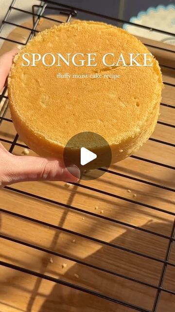 Sponge Cake Recipe Best, Lemon Sponge Cake, Cake Sponge, Sponge Recipe, Moist Cake Recipe, Cinnamon Scones, Sponge Cake Recipe, Sponge Cakes, Chocolate Sponge Cake