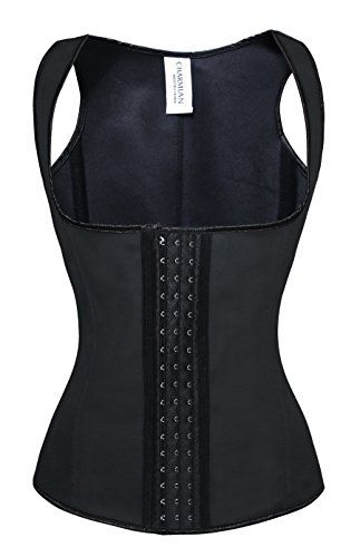 Charmian Womens Latex Underbust Waist Training Cincher Steel Boned Body Shaper Corset Vest VestBlack XLarge *** Find out more about the great product at the image link. (Note:Amazon affiliate link) #SlimmingBodyVest Body Shaper Corset, Waist Trainer Workout, Best Waist Trainer, Waist Trainer Vest, Latex Waist Trainer, Corset Training, Corset Shapewear, Corset Vest, Steel Boned Corsets