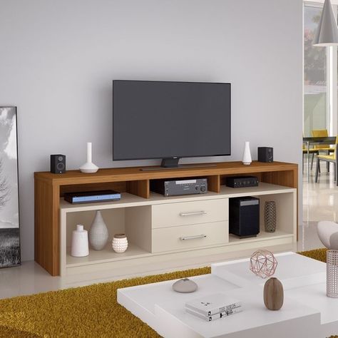 Racks Tv, Tv Stand Decor Living Room, Tv Unit Furniture Design, Tv Unit Decor, Tv Stand Decor, Tv Stand Designs, Tv Unit Furniture, Tv Cabinet Design, Classy Living Room