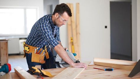 How To Find The Best General Contractors Near Me – Forbes Home Carpentry Services, Carpenter Work, Outdoor Furniture Plans, Project Plans, General Contractor, Measurement Tools, Easy Woodworking Projects, Carpentry, Woodworking Tools