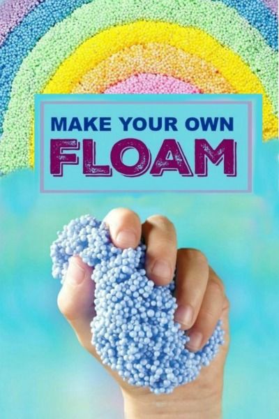 Floam Recipe, Toddler Snacks, Slime Recipe, Diy Slime, Play Dough, Childrens Crafts, Kid Activities, Sensory Activities, Kids Fun