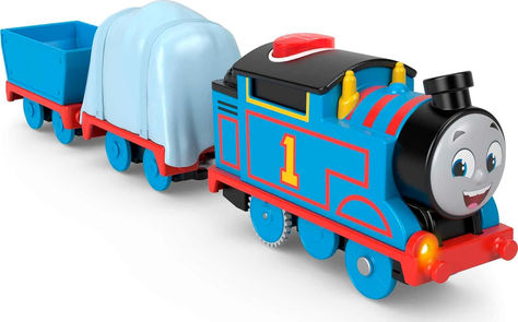 Thomas & Friends Motorized Toy Train Talking Thomas Engine with Sounds & Phrases Plus Cargo for Preschool K Thomas Engine, Thomas Toys, Thomas N Friends, All Engines Go Thomas, Thomas And His Friends, Christmas Backdrops For Photography, Thomas The Train Meme Hilarious, Toy Trains Set Walmart, Photo Backdrop Christmas