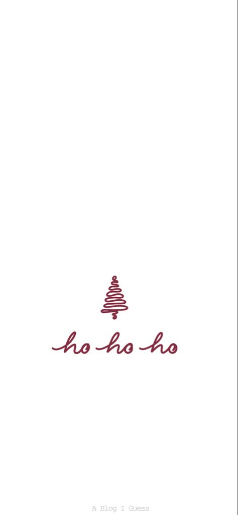 Ho Ho Ho Christmas Wallpaper, Red Christmas Quotes, Christmas Lock Screen, Christmas Lockscreen, Ho Ho Ho Christmas, Cute Mobile Wallpapers, Xmas Wallpaper, Aesthetic Red, Ho Ho Ho