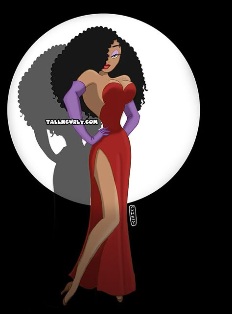 Rakan League Of Legends, Blk Art, Natural Hair Art, Black Princess, Black Cartoon Characters, Jessica Rabbit, Black Artwork, Black Anime Characters, Black Cartoon