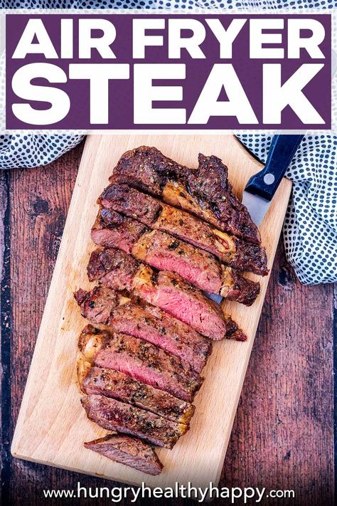 Frozen Steak In Air Fryer, Steak In Air Fryer, Cook Frozen Steak, Rib Eye Recipes, Ways To Cook Steak, Frozen Sweet Potato Fries, Frozen Steak, Cook Steak, Air Fryer Steak