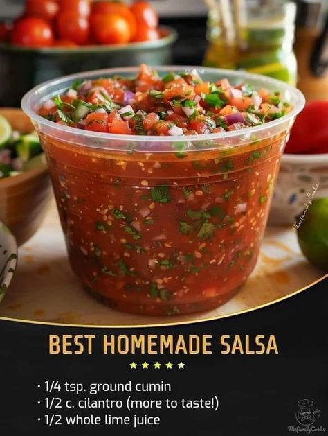 Chef Gordon Ramsay | BEST HOMEMADE SALSA EVER 😍 Don't Lose This | Facebook Best Homemade Salsa, Cheese Nachos, Nigella Lawson Recipes, Bobby Flay Recipes, Tortilla Chip, Salsa Guacamole, Homemade Salsa Recipe, Martha Stewart Recipes, Chef Gordon