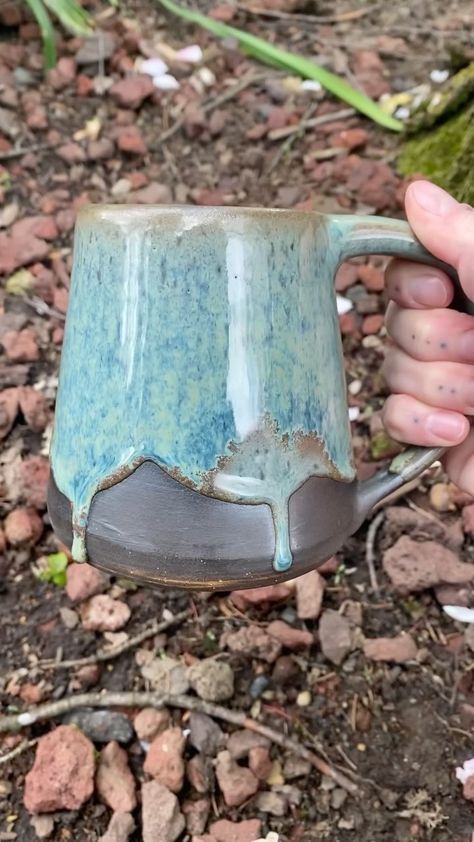 heybugceramics on Instagram: Trying an old faithful glaze combination…on clay I haven’t used before. This is Blue Rutile over Textured Turquoise on Standard 266 clay! I… Standard 266 Clay Glaze, Standard 266 Clay, Textured Turquoise Glaze Combinations, Blue Rutile Glaze Combinations, Blue Rutile, Textured Turquoise, Glaze Combos, Handmade Tableware, Old Faithful