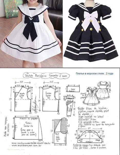 Toddler Dress Patterns, Girls Clothes Patterns, Kids Clothes Patterns, Sewing Baby Clothes, Girls Dress Sewing Patterns, Kids Frocks Design, Kids Dress Wear, Kids Dress Patterns, Baby Dress Design