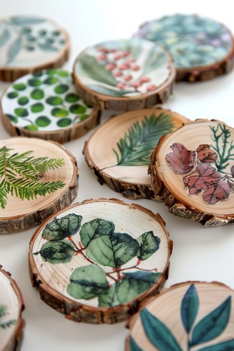 🌳 Bring the beauty of nature into your home with DIY wooden refrigerator magnets! These rustic and charming magnets are perfect for adding a touch of natural decor. 🪵 Easy to make and customizable, they’re a fun craft project for all skill levels. 🌟 Create unique wooden magnets that will add warmth and character to your kitchen! 🌼 Button Magnets Diy, Magnet Crafts Ideas, How To Make Refrigerator Magnets, Diy Wood Magnets, Diy Photo Magnets Gift Ideas, Nature Gifts Diy, Crafts With Magnets, Magnet Crafts Diy, Wooden Fridge Magnets