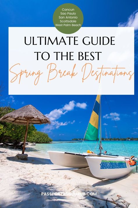 12 Best Mexico Spring Break Destinations for 2024 Spring Break In Texas, Spring Break Cabo, Mexico Spring Break, Spring Break Destinations Usa, Cabo Spring Break, Spring Break Mexico, Spring Break Locations, College Spring Break, Best Spring Break Destinations