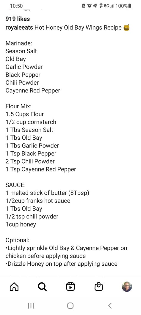 Old Bay Honey Wings, Honey Old Bay Sauce, Hot Honey Recipe Chicken Wings, Hot Honey Old Bay Catfish, Old Bay Sauce Recipe, Honey Old Bay Wings Recipe, Honey Hot Wing Sauce, Old Bay Recipes, Wingettes Recipe