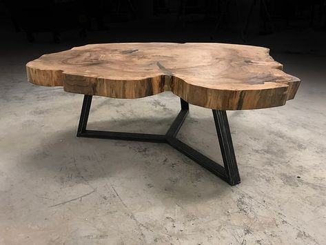 Round live edge coffee tables Live Edge End Table, Slab Coffee Table, Tree Slice, Live Edge Coffee Table, Tree Slices, Wood Slices, Modern Coffee Tables, Coffee Table Wood, Autumn Trees