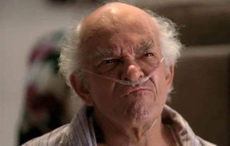 Hector " Tio " Salamanca  Breaking Bad  " The Legacy " Salamanca Breaking Bad, Breaking Bad Birthday, Better Off Ted, Hector Salamanca, Breaking Bad Funny, Better Call Saul Breaking Bad, Bad Memes, Teacher Memes, Better Call Saul