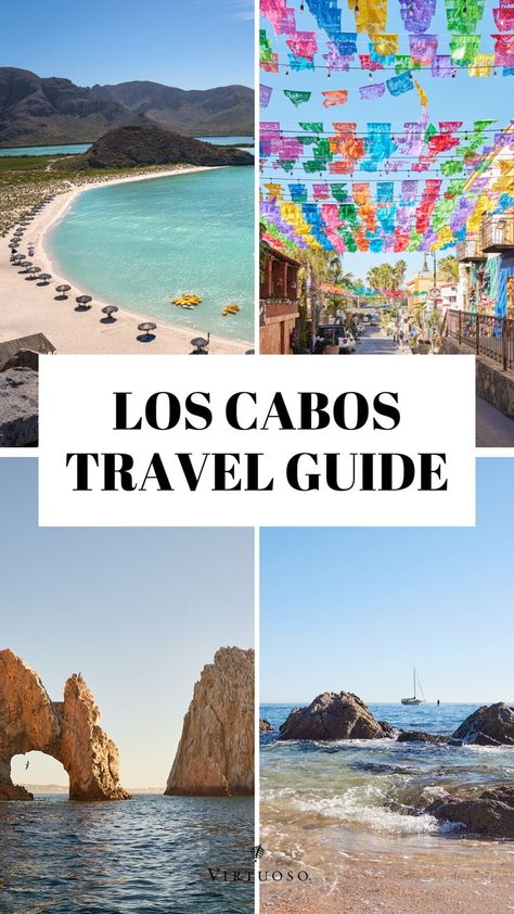 Traveling to Los Cabos? Read this travel guide to discover everything to know about Mexico travel and the two capes of Baja California Sur: San José del Cabo and Cabo San Lucas. Los Cabos | Los Cabos Travel | Los Cabos Aesthetic | What To Do in Los Cabos | Los Cabos San Lucas Cabos San Lucas, Los Cabos San Lucas, Mexico Travel Destinations, Mexico Hotels, San Jose Del Cabo, Baja California Sur, San Lucas, Cabo San Lucas, Mexico Travel